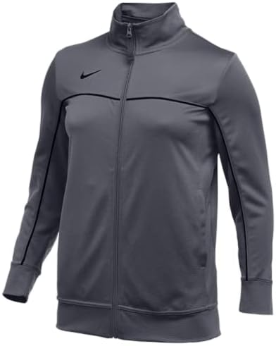 Jacheta de rivalitate a echipei feminine Nike, gri/negru, mic