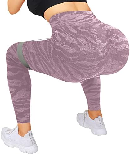 CFR sexy cu fundul de ridicare a jambierelor Scrunch cu talie mare Control de burtă compresie yoga jambiere antrenament Tihgts