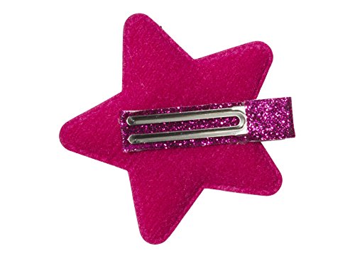 Anna Belen Starlet Glitter Star Hair Clip O/S Fuchsia