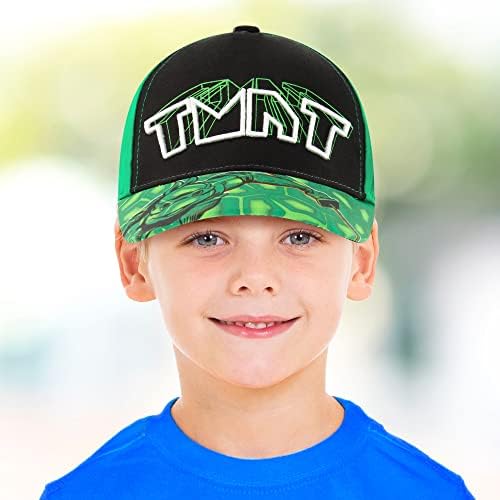 Șapcă de Baseball pentru Băieți Nickelodeon, pălărie reglabilă Little TMNT pentru copii cu vârste cuprinse între 4 și 7 ani,