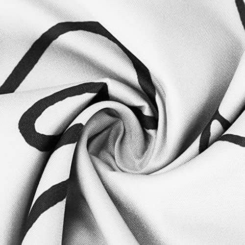 Rochii de vară pentru femei 2023, rochie scurtă cu imprimeu Casual cu jumătate de mânecă Lady Button V Neck rochie cu talie
