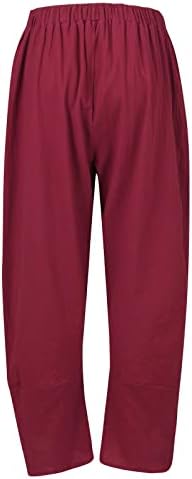 Pantaloni pentru femei Wonchyei, pantaloni de rochie pentru femei Jean Pantaloni scurți pentru femei pantaloni de piele roz