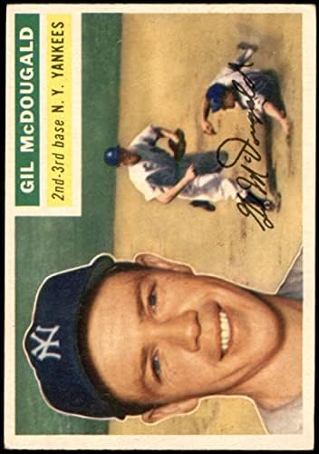 1956 Topps # 225 Gil McDougald New York Yankees Ex Yankees