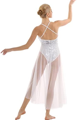 Rochii pentru femei pentru adulți cu curea pentru adulți balerina costum de dans liric gimnastică rochie de îmbrăcăminte danced