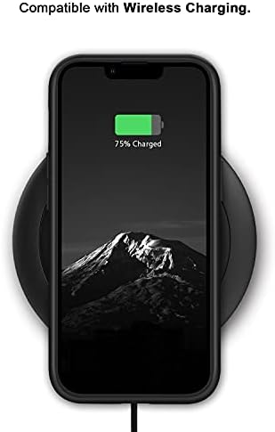Tendlin compatibil cu iPhone 13 carcasă din lemn cu textură din fibră de carbon Design Hybrid Hibrid Compatibil pentru iPhone