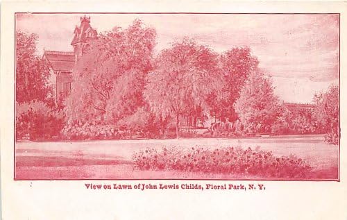 Parc floral, carte poștală din New York