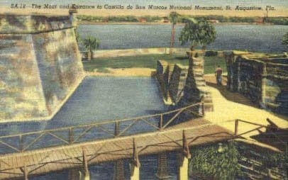 Sf. Augustin, Carte poștală din Florida