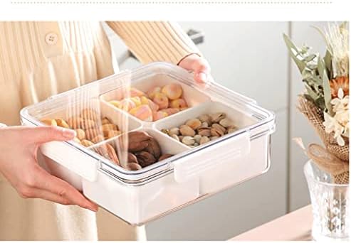 N / A cutii transparente de bomboane, fructe uscate, nuci, multi-ochiuri, capace detașabile, răcitoare și cutii alimentare