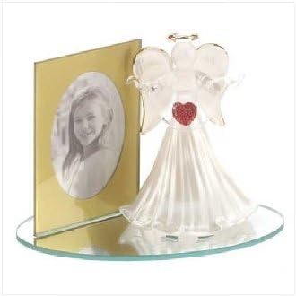 Glass Angelic Love Love Frame Crystal Crystal and Frost Glass