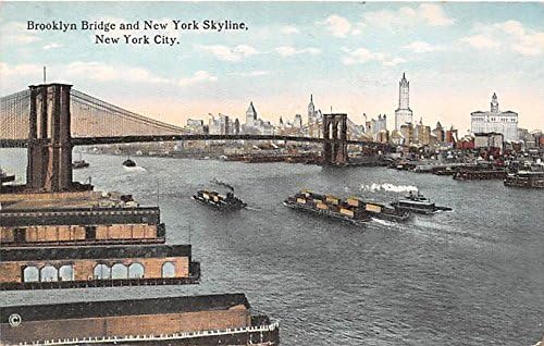 Brooklyn Bridge, New York Postcard