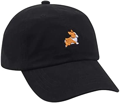 Hatphile Pre-Spălate Broderie Moale Tata Pălărie Șapcă De Baseball Pisică Câine