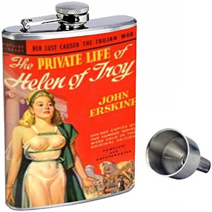 Sexy Helen de Troy Pulp perfecțiune în stil 8oz din oțel inoxidabil whisky balon cu pâlnie liberă D-471