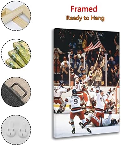 LME 1980 Miracolul de hochei olimpic pe gheață poster de artă olimpică de artă și poză de artă de perete tipărire modernă pentru