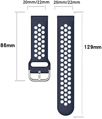 Hkts curea pentru 20 22mm Universal Smart încheietura Band Sport brățară Watchband