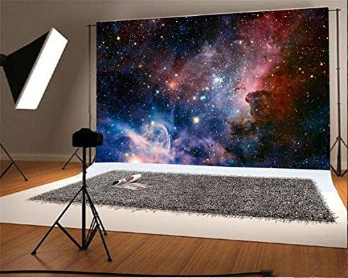 Aofoto 7x5ft nebuloasă Fundal Galaxie cosmică fotografie fundal cer înstelat Univers spațiul cosmic copil băiat fată adult