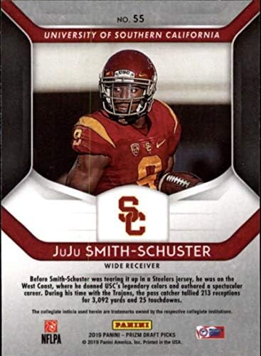 2019 PANINI PRIZM PICKS PICKS 55 Juju Smith-Schuster USC Trojans Card de tranzacționare de fotbal