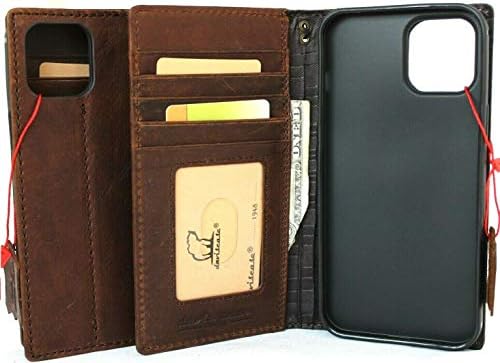 JAFO Genuine Classic Dark piele caz pentru iPhone 12 Pro Max carte Slim portofel manual acoperi ID-ul de lux fereastra carduri