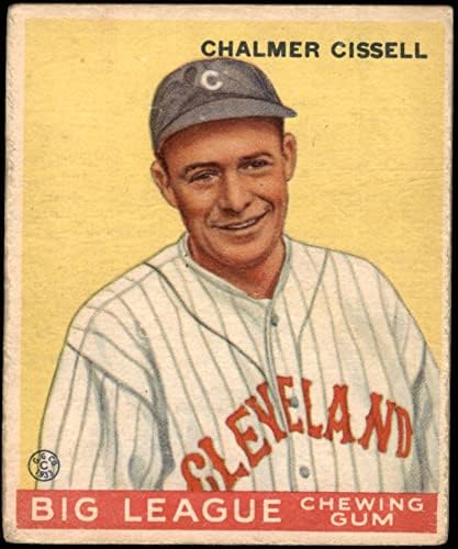 1933 Goudey 26 Chalmer Cissell Cleveland Indieni Indieni buni