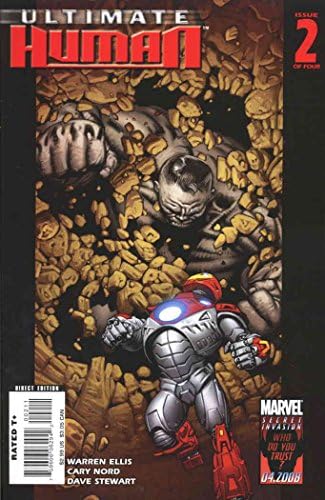 Final uman 2 VF; Marvel carte de benzi desenate / Warren Ellis Iron Man vs Hulk