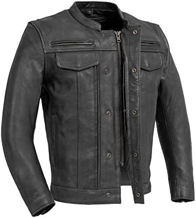 First MFG Co - Raider - Jacheta pentru motociclete pentru bărbați - piele