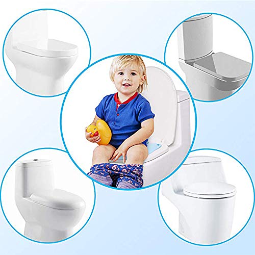 Cel mai umed scaun de toaletă pliabil pentru copii modernizat tampoane mari din silicon antiderapante călătorii portabile reutilizabile