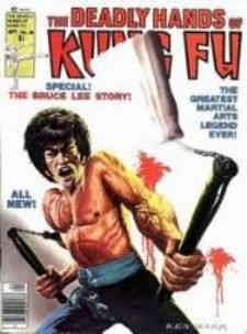 Mâinile mortale ale Kung Fu 28 VF / NM; carte de benzi desenate Marvel / Bruce Lee