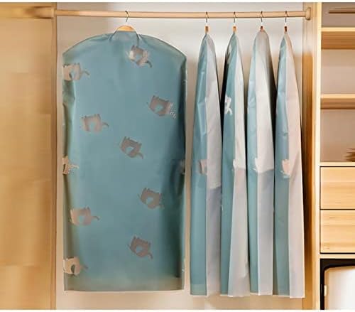 PrismParts îmbrăcăminte sac de praf - transparent impermeabil haina costum capac de praf-lavabil agățat sac de haine-îmbrăcăminte