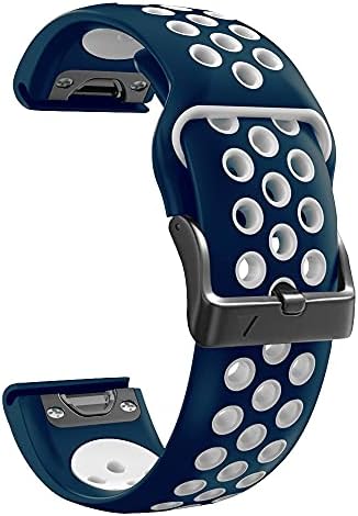 Silicon Ankang 26mm 22mm cu versiune rapidă pentru Garmin Fenix ​​6 6S 6x Pro 5x 5 5plus 3 H 935 S60 Watch Easyfit Watch Watch