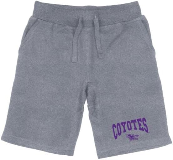 Kansas Wesleyan Coyotes Premium College Fleece Pantaloni scurți