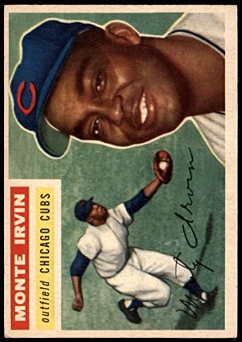 1956 Topps 194 Monte Irvin Chicago Cubs VG Cubs