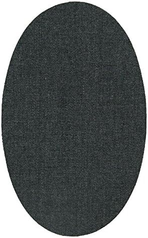 3 perechi de culoare Colegiu uniformă gri de fier 33. Patch-uri pentru genunchi pentru a proteja pantalonii