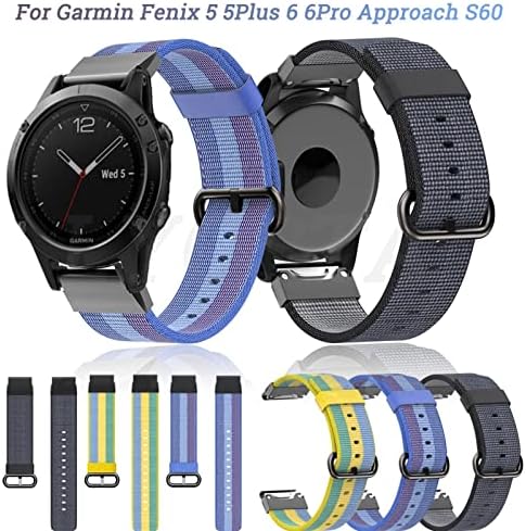 VEVEL 22mm Nailon Watchband pentru Garmin Fenix 6 6x Pro bratara curea Fenix 5 5Plus 935 S60 Quatix5 eliberare rapidă SmartWatch