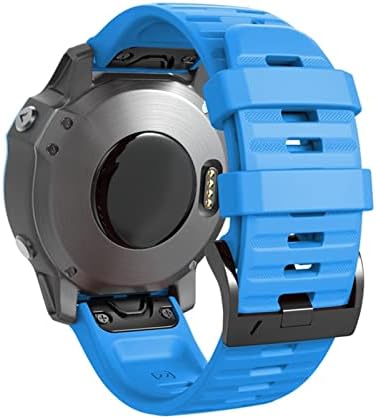 IENYU 26 22mm Quick Fit Watchband pentru Garmin Fenix 7 7x 6x 6pro ceas silicon Easy Fit curea pentru încheietura mâinii pentru