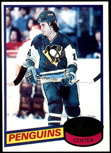 1980 Topps 186 Greg Malone Pittsburgh Penguins Ex Penguins