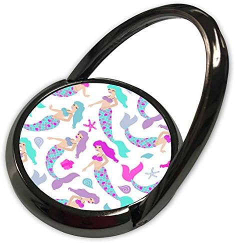3Drose Janna Salak Designs sub mare - Sirenă și scoici frumoase - Inel de telefon