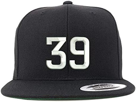 Magazin De Îmbrăcăminte La Modă Numărul 39 Șapcă De Baseball Snapback Flatbill Brodată