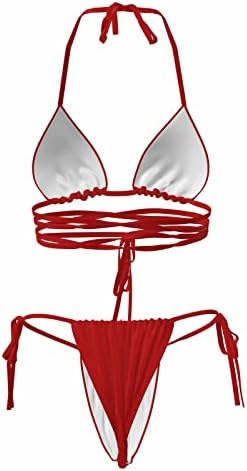 Seturi de Bikini pentru femei Mid Rise florale & nbsp; imprimate plaja costume de baie Lace up Brazilian Tanga Vara Costume