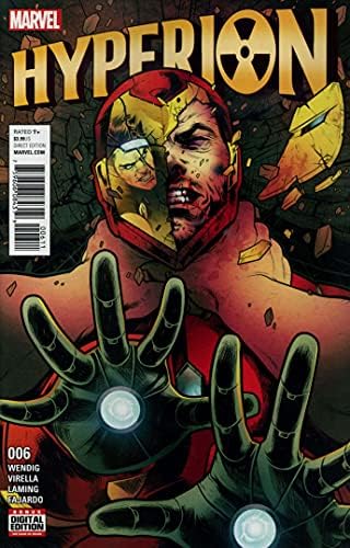 Hyperion # 6 VF / NM; carte de benzi desenate Marvel / ultimul număr