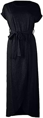 NOKMOPO Rochie de mireasa Casual Culoare solidă cu mâneci lungi Betelie Slim neregulate rochie