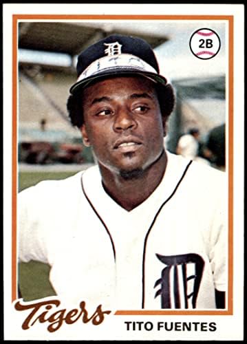 1978 Topps 385 Tito Fuentes Detroit Tigers NM/MT Tigers