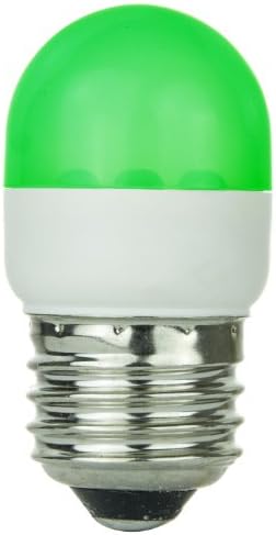 Sunlite 80252-SU T10/6LED/1W / G LED 120 volți 1-watt lampă T10 pe bază de mediu, verde