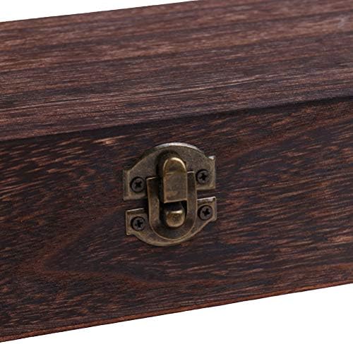 Tuhanying-SUA 1 PC nou retro cutia de bijuterii cu cutie de lemn de lemn desktop cutia de țări mici cu cutie de lemn cu cutie
