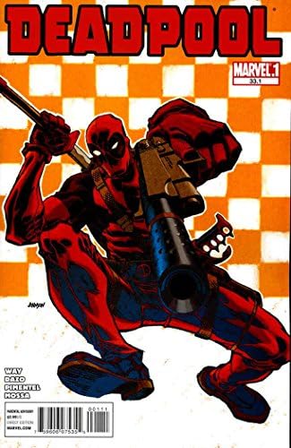 Deadpool 33.1 VF / NM; carte de benzi desenate Marvel
