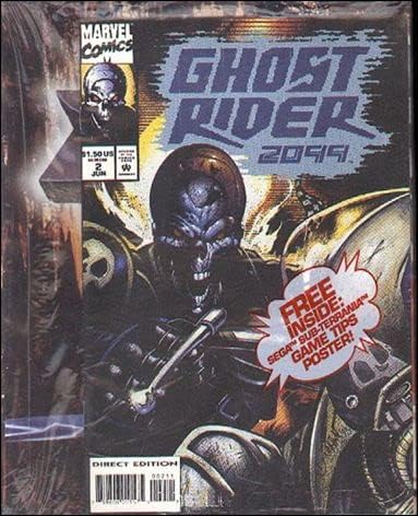 Ghost Rider 2099 # 2 VF; carte de benzi desenate Marvel / Chris Bachalo
