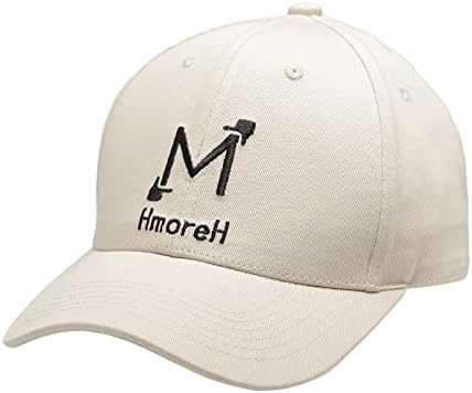 Hmoreh brodat bumbac baseball cap clasic unisex unisex bărbați femei cu profil scăzut pălărie reglabilă potrivită - pentru