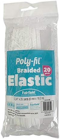 Poly-fil-A-ELC2520B elastic, alb