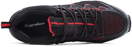Beprolam Mens Trail Pantofi de alergare Rezistență la apă Pantofi de drumeție pentru bărbați Fashion Fashion Walking Adidatori